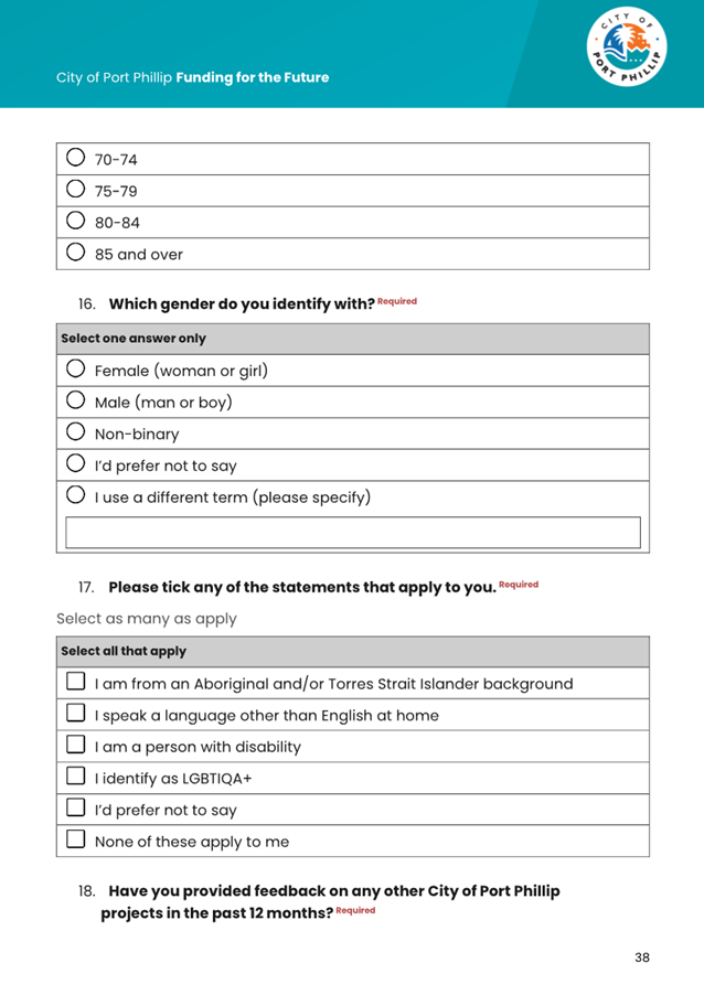 A close-up of a questionnaire

AI-generated content may be incorrect.